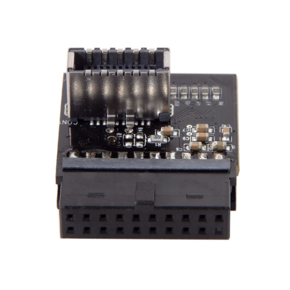  USB 3.1 Front Panel Socket to USB 3.0 20Pin Header Male Extension cable adapter for Motherboard car