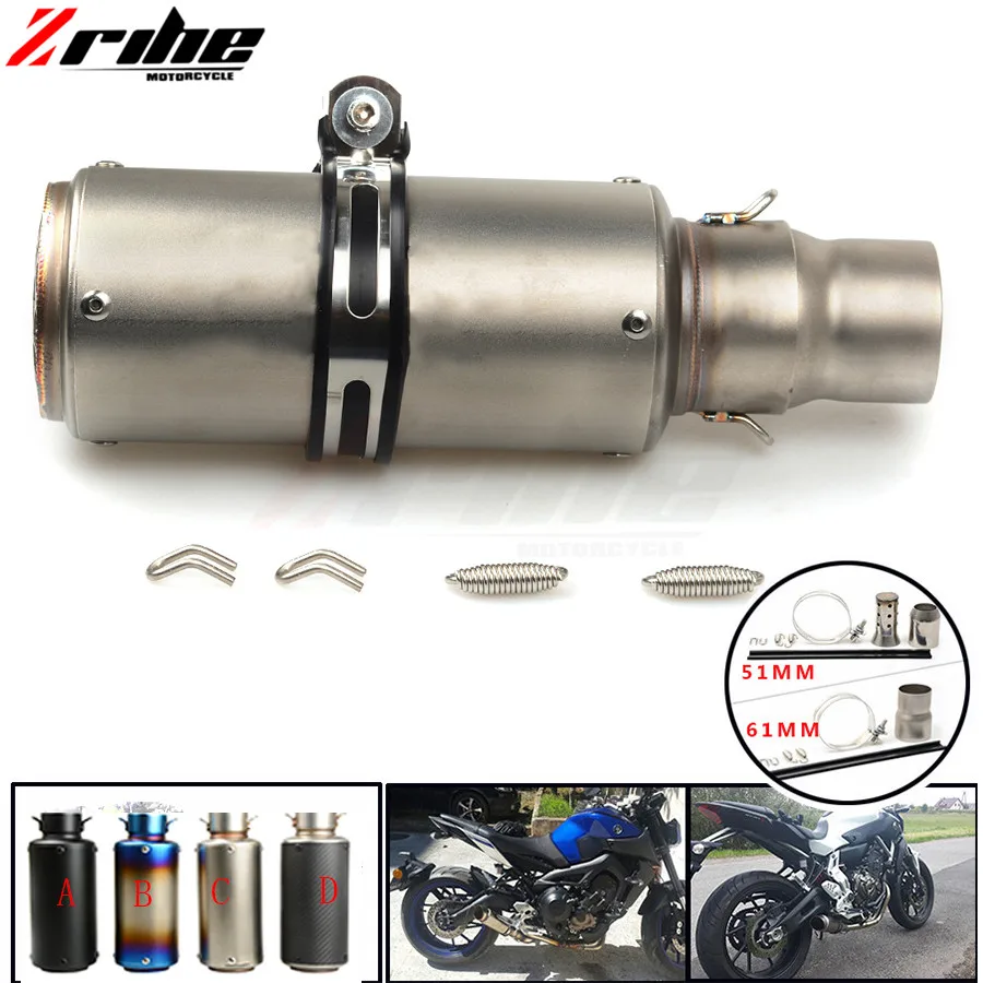 Buy For 36 51 / 61mm Motorcycle Exhaust Pipe Scooter