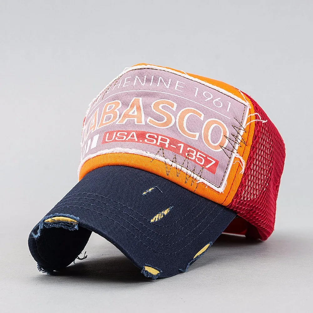 

2017 New fashion summer old skool hat truckers caps for men 1961 USA letter mesh hats women's trucker bone baseball sun cap