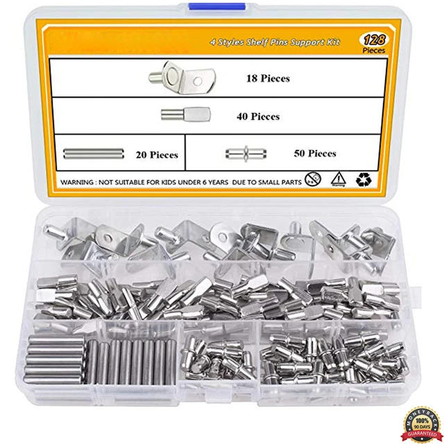 100pcs/lot Shelf Pins 5mm 7mm Spoon Shape Cabinet Furniture Shelf Support  Pegs Nickel Plated - Brackets - AliExpress