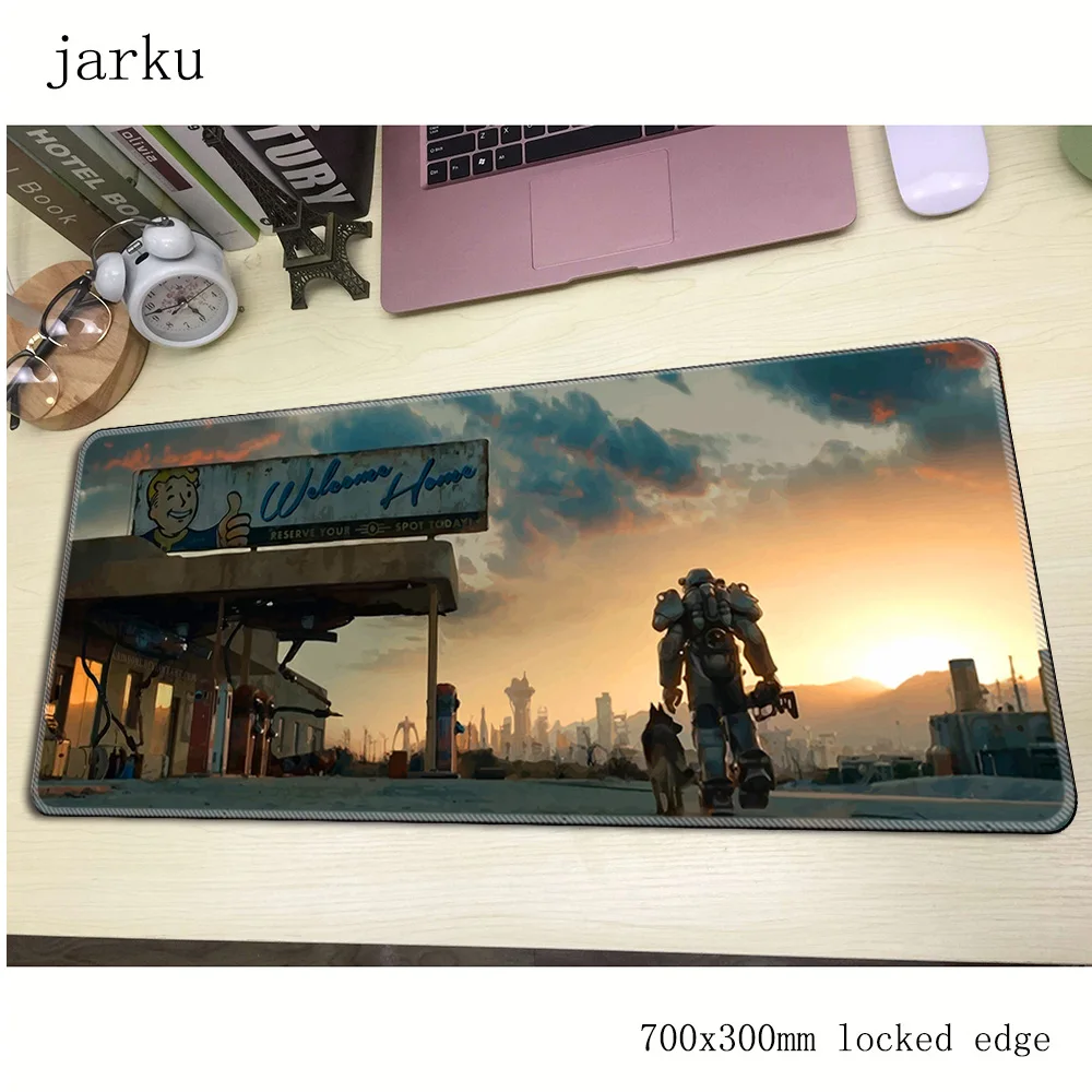 Игровой коврик для мыши falloutd 700x300X3 большой эргономичный подарок на день рождения