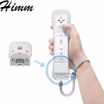 

50pcs/lot Motionplus Motion Plus + Adapter Sensor for Wii Remote Controller with Silicone Case DHL FEDEX FREE SHIPPING