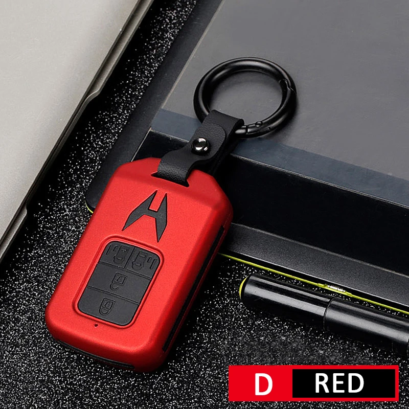 

Pcmos 4 Buttons New Red Blue Black ABS Carbon Fiber Key Case For Car Remote For Honda Fit CRV 2017 Civic XRV Smart Key Fob 2019