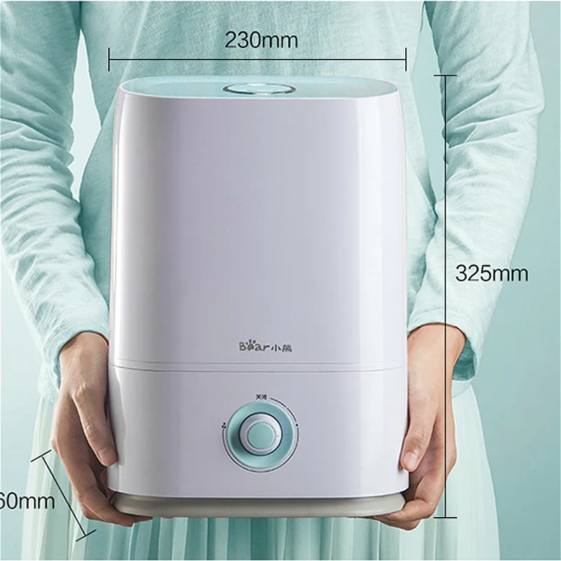 

15% JA100 Home Air Humidifier 5L Stepless Adjustment Mist Maker Wate+Air Double Purifier Antibacterial Aromatherapy Diffusers