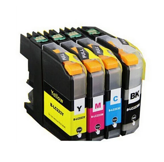 

1set LC223 LC 223 Compatible Ink Cartridges For Brother DCP-J4120DW MFC-J4620DW J5320DW J5720DW Printer