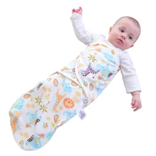 Buy Newborn 0-6M 63cmBaby Zipper Crocodile Design Cotton Soft Breathable Sleeping Bag Small Bebe Kids Baby Swaddle Blanket Sleepsack Free Shipping
