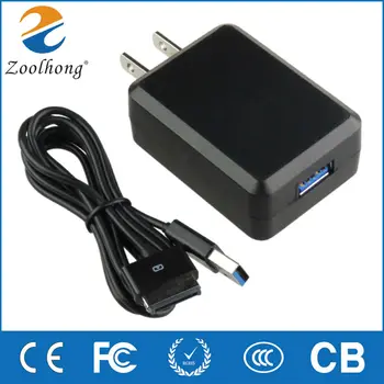 

15V 1.2A/5V 2A laptop AC power adapter charger for Asus Eee Pad TF101 TF201 TF300 TF700 TF300T TF700T SL101 Tablet US/EU/UK Plug