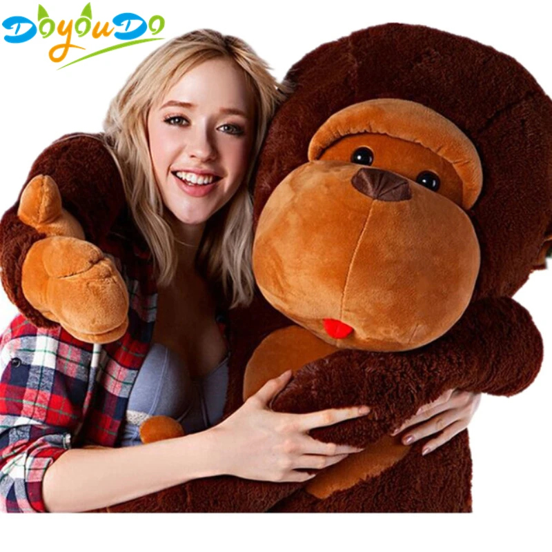 110Cm Giant Gorilla Plush Toy Jumbo Big Animal Monkey Dolls High
