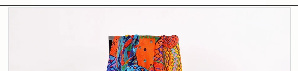 Оранжевый синий зимний женский чистый Шелковый шарф шаль весна осень мода большой Элегантный классический длинный шарф Обертывания Печатный 180*110 см