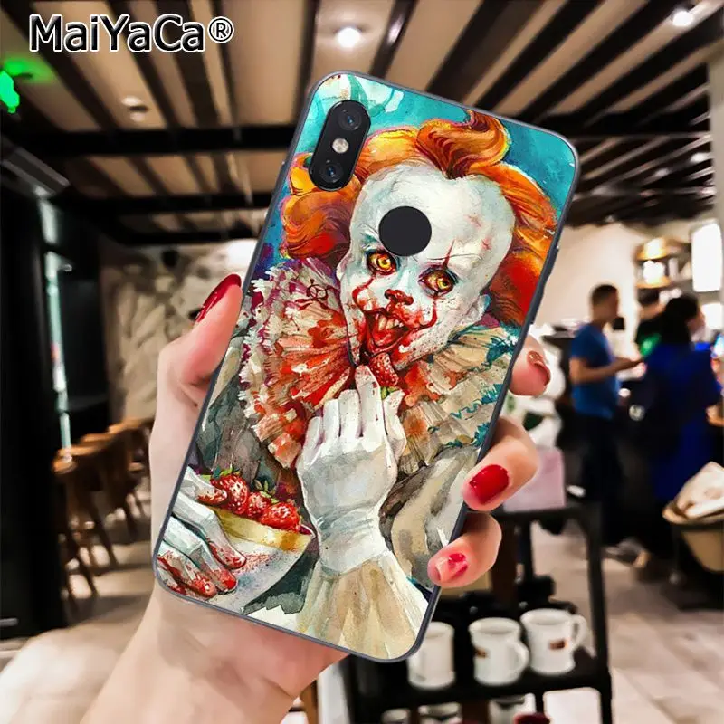 MaiYaCa клоун поплавок его с забавным мультяшным пленка, чехол для телефона для Xiaomi Redmi8 4X 6A S2 7A 5A Redmi 5 5Plus Note5 7 Note8pro