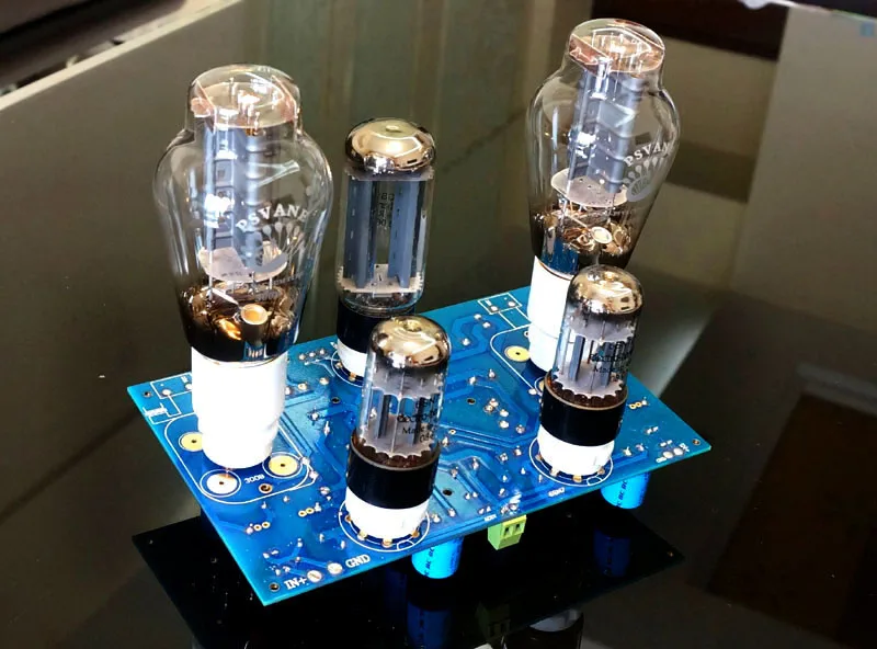 

Hi-end 300B+6SN7+5U4G 8W+8W Class A tube amplifier kit