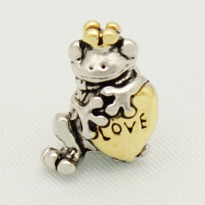 pandora charm rana con corona pandora charm rana con corona