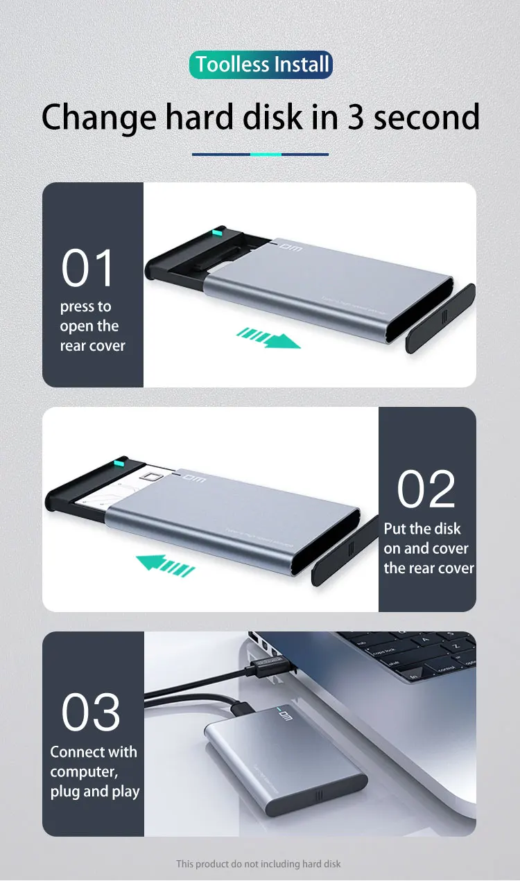 Ferramenta Livre para Samsung Seagate SSD 4TB