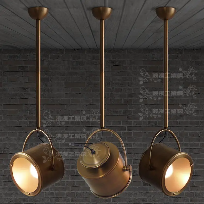 Loft industrial style retro industrial wind imitation bronze plating process special offer Jennifer pandent lights