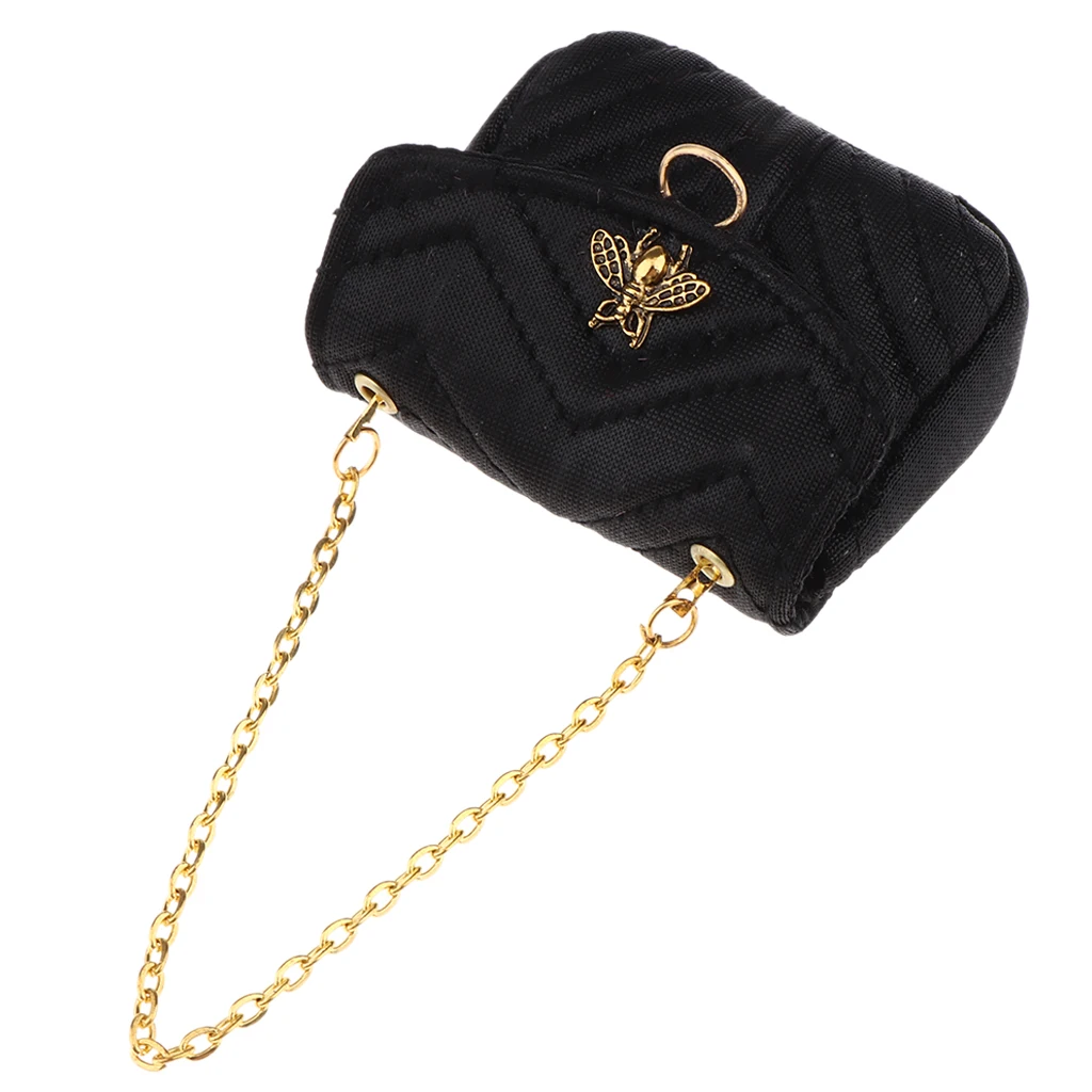 Fashionable Miniature Dolls Shoulder Bag Handbag Chain Bag Purse Bag for 1/6 Girl Doll Clothing Accessories Great Gift for Kids