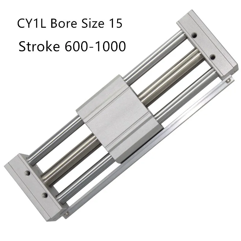 

CY1L CY1L15 RMTL Magnetically Coupled Rodless SMC Air Cylinder CY1L15-600 CY1L15-700 CY1L15-800 CY1L15-900 CY1L15-1000