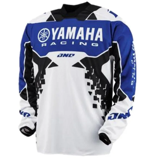 

2018 New Tops Tee YAMAHA Motocross jersey Downhill perspiration pullover T-shirts cross country mountain long sleeve tshirt T