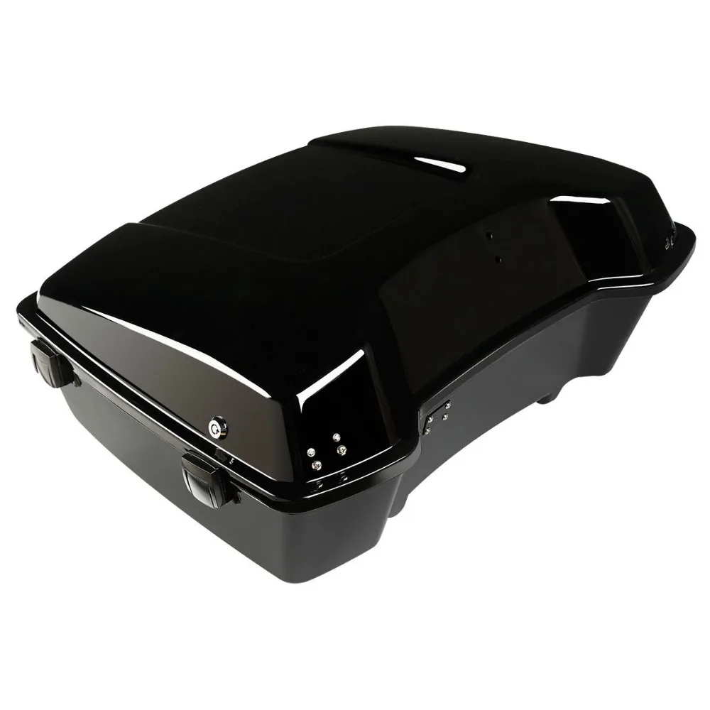 

Chopped Tour Pak Pack Trunk Fit For Harley Davidson Touring Glide 97-13 Black
