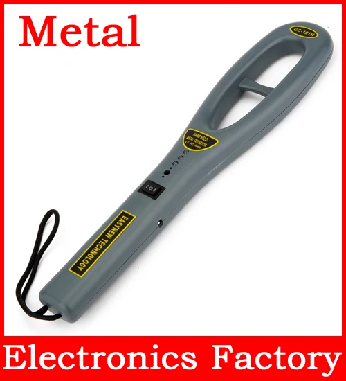 Hand Held Metel Detector GC-101H Industrial Metal Detectors Sensitive Inspection GARRETT Tester security checks |
