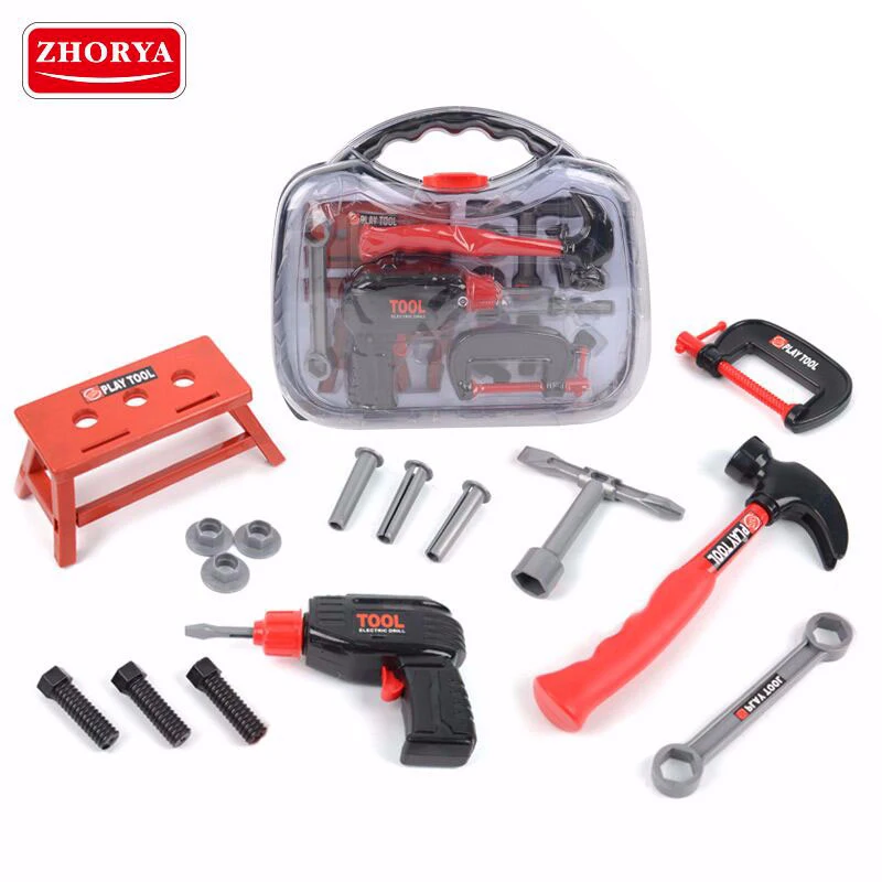 

Zhorya 15pcs/set Repair Tools Toys Play House Baby Early Educational Tool Set DIY Simulation Toys for Children Gifts