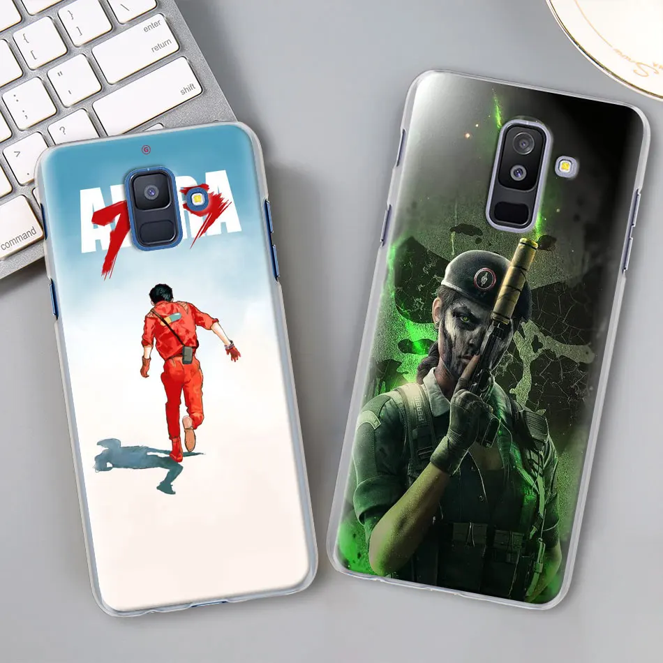 Акира Voltron Радуга шесть осада чехол КРЫШКА ДЛЯ samsung Galaxy A30 A40 A50 A70 A6 A8 плюс A7 A9 M30 чехол для телефона Coque