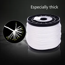 Anzhenji прочная 16 нитей рыболовная леска сверхтолстая осетровая леска диаметр 1 мм 2 мм 3 мм 4 мм 5 мм