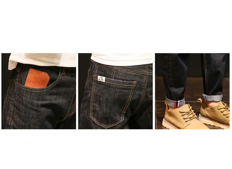 Loose Hip-hop Harem Pants Fashion Casual Solid Washed Patchwork Jeans Trousers with Pockets Streetwear Large Size XS-4XL (2)