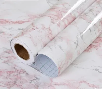سميكة للماء pvc تقليد الرخام نمط ملصقات ورق الجدران ذاتية اللصق غرفة المعيشة الأثاث تحديث