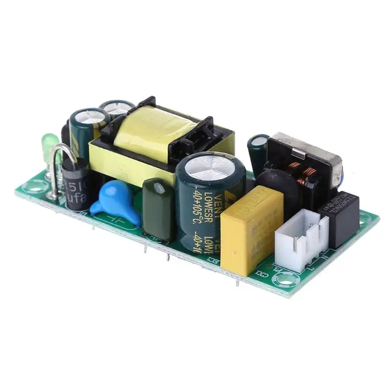 AC DC 12В 1.5A модуль импульсного источника питания AC100 265V плата для замены