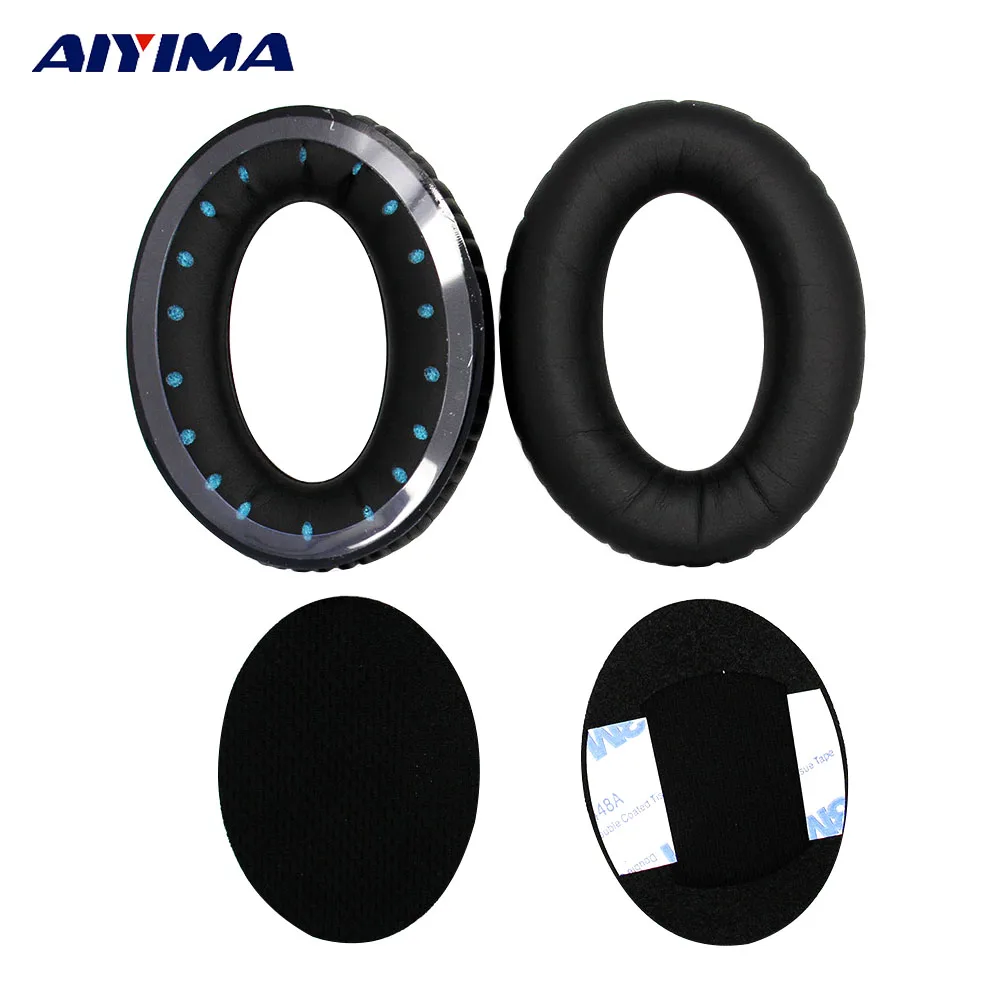 

AIYIMA 2Pcs Earphone Airpods Headset Soft Replacement Earpad Earmuffs Leather Ear Sponge For BOSE Triport TP1 Headphones Ear Pad