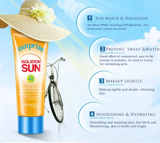 Base Makeup Sunscreen Spray Cream Skin Care Moisturizing Skin Protect