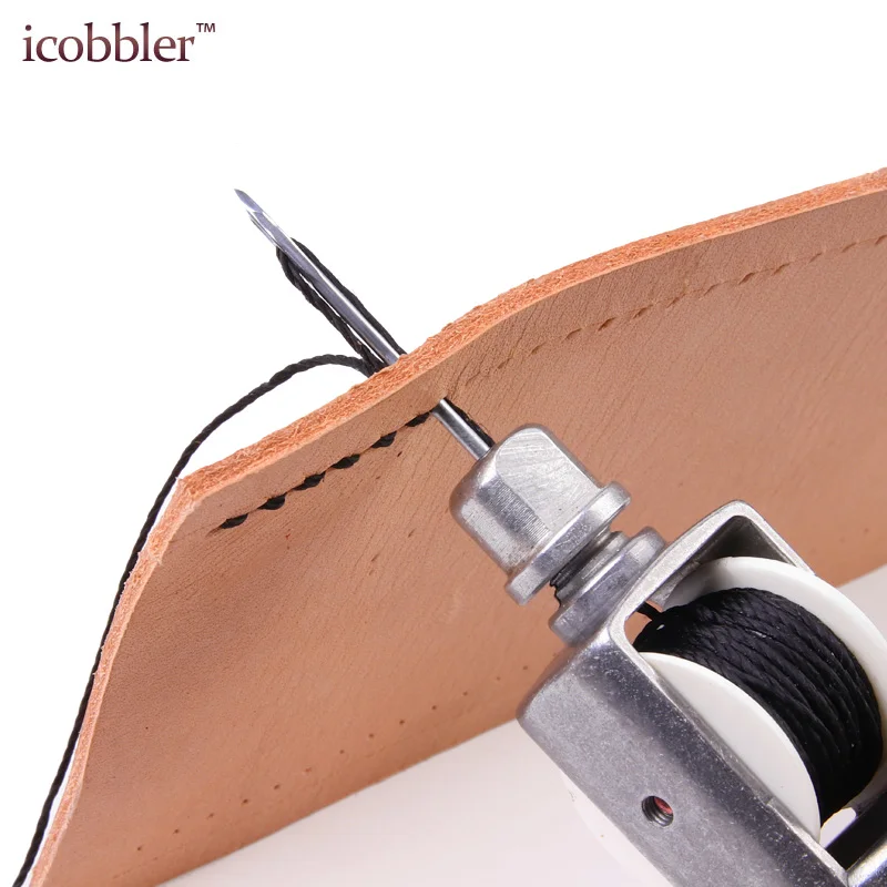 DIY инструмент для шитья кожи вощеная нить для ручной швейной машины кожаный крафт край ремень со строчкой полоски обувной инструмент