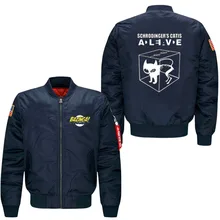 Теория Большого Взрыва весна-осень мужская куртка для отдыха воротник код летчиков ВВС куртка