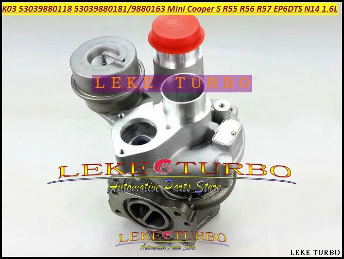 K03 53039880118 53039880181 53039880163 53039700118 53039700181 53039700163 Turbo Turbocharger For Mini Cooper S R55 R56 R57 2009-12 EP6 DTS EP6DTS N14 CDTS 1.6L 135KW (4)