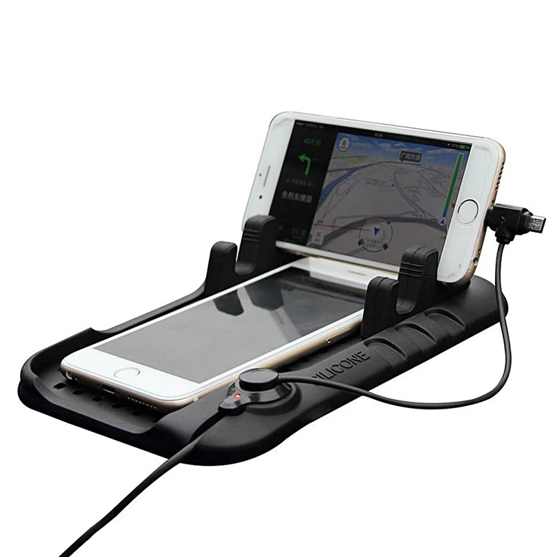 

Multi-functional Magnetic Silicone Anti-Slip Mat Car Navigation Mobile Phone USB Charger Mobile Phone USB Charger