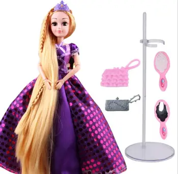 

12'' 1/6 Girl's Dolls New Style Movable Joint Body Fashion High Quality Girls Plastic Classic Toys Best Gift bjd doll diy