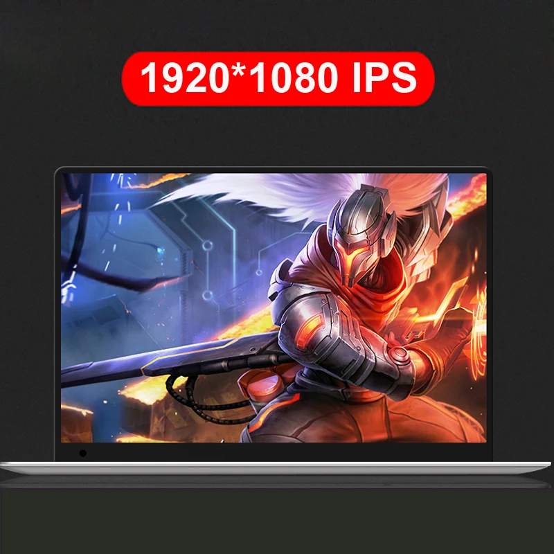 J3160/Core i3 ноутбук 15 6 дюйма с 8 Гб ОЗУ 1 ТБ HDD Игровые ноутбуки компьютер клавиатурой