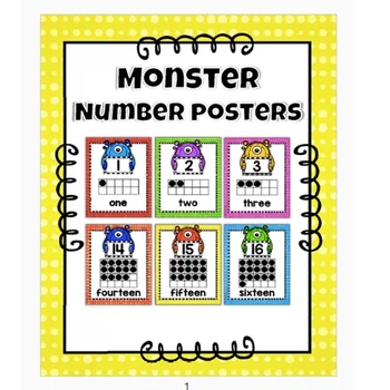 

21Pcs/Set 0-20 Number Poster English Digital Poster A4 Plastic Seal Training Number Sense Classroom Decoration Teaching Aids