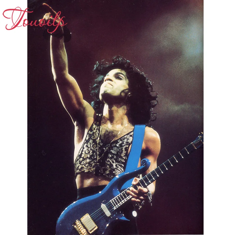 

3D Diamond Painting spuare&round Cross Stitch Pattern Motor Prince purple rain Mosaic Resin Full Drill Home Decor DIY Painting