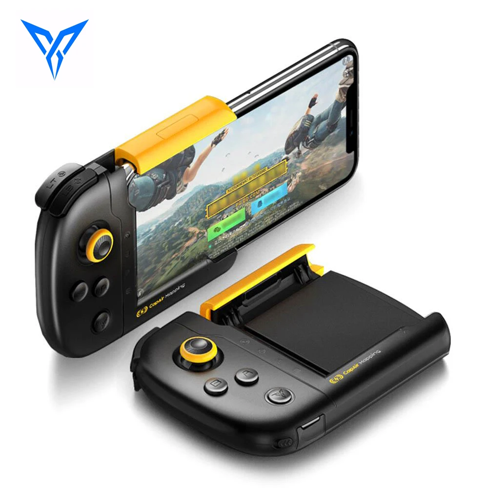 

FlyDiGi WASP One-handed Gamepad Physical Connection CapAir Mapping Joystick for PUBG Mobile Game Controller for iPhone 7 8 Plus