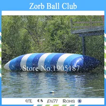 9x3 м прыгать блоб по низкой цене для подвижных игр на свежем воздухе Высокое качество весело Горки Водные Игры аттракционы надувные водные прыжки батут
