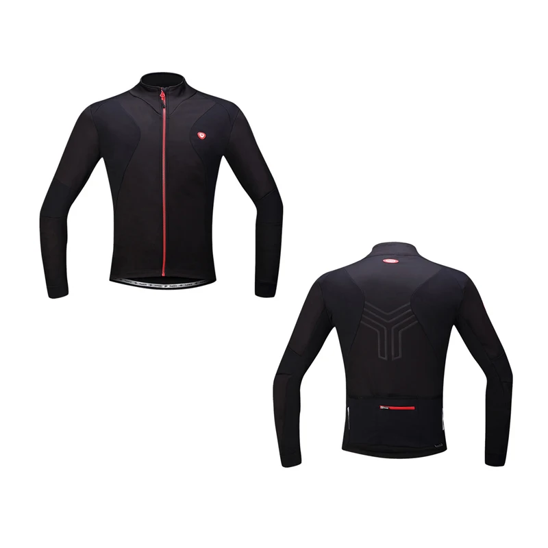 Santic Cycling Clothing Men Cycling Jersey Bicycle Long Sleeve Black