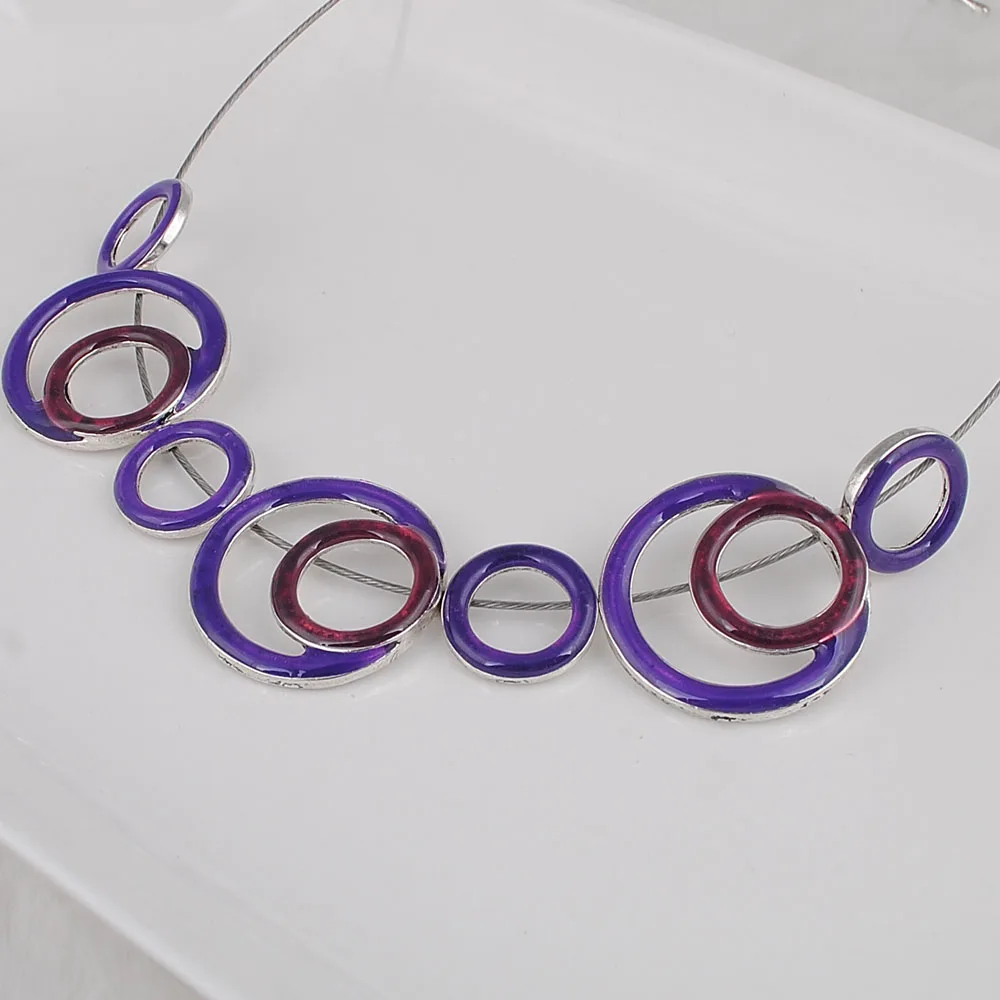 

Round necklace rope necklace alloy fittings drip fashion women's 2015 vintage jewelry new free shipping