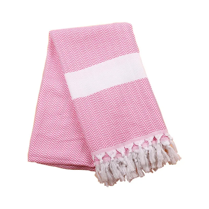 Turkish Bath Towel with Tassel for Kids Wave Adult Beach ...