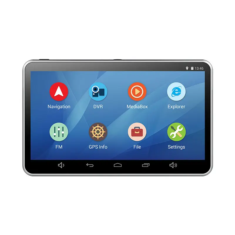 Keelead H55 7 дюймов 1080 P Видеорегистраторы для автомобилей системы Android GPS навигации 4