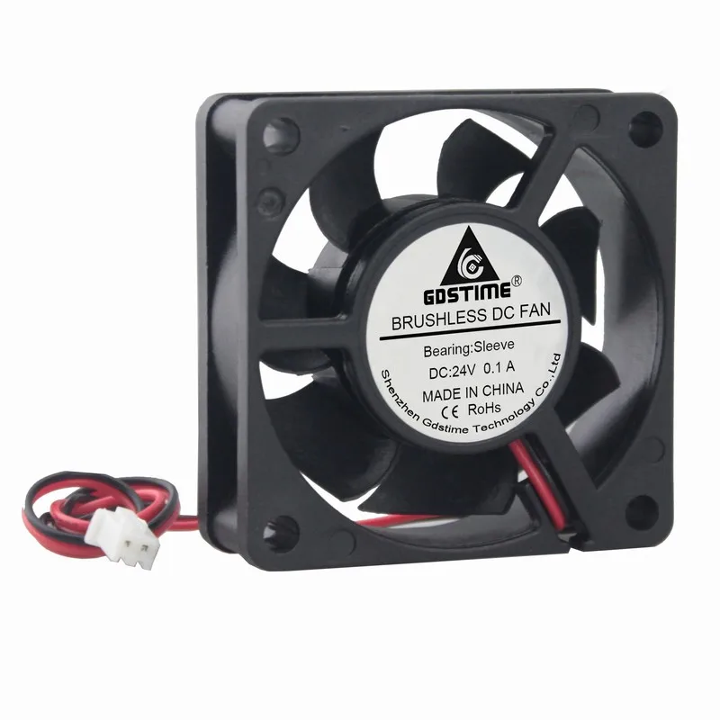 24V 60mm 20mm Cooling Case Fan 60x60x20mm PC CPU Computer Cooler Fan 2pin 6020