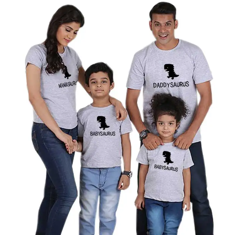 Забавная футболка с сарусом для мамы, папы и ребенка Одинаковая одежда для мамы и дочки, папы и сына, одежда для всей семьи летняя одежда для мамы