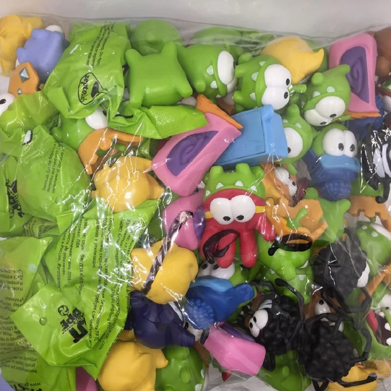 

Skyleshine 10pcs/Lot Cut The Rope Frog Games Doll OM NOM Monster Toy Action Figure Cartoon Animie Toys