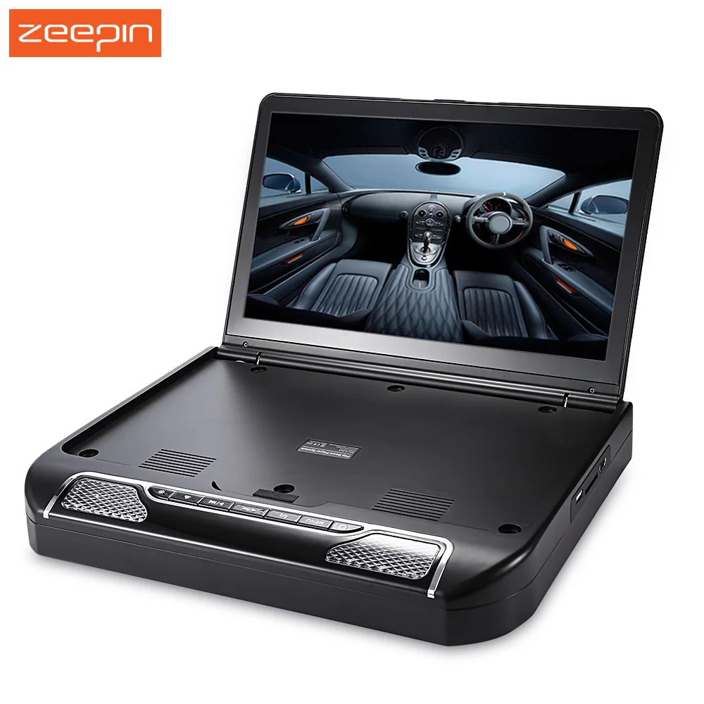 Zeepin 13 3 дюйма 1080P 120 градусов вращающийся экран OS 1336D автомобильный мультимедийный