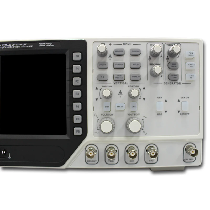Двухканальный цифровой осциллограф Hantek DSO4072C 1 канальный